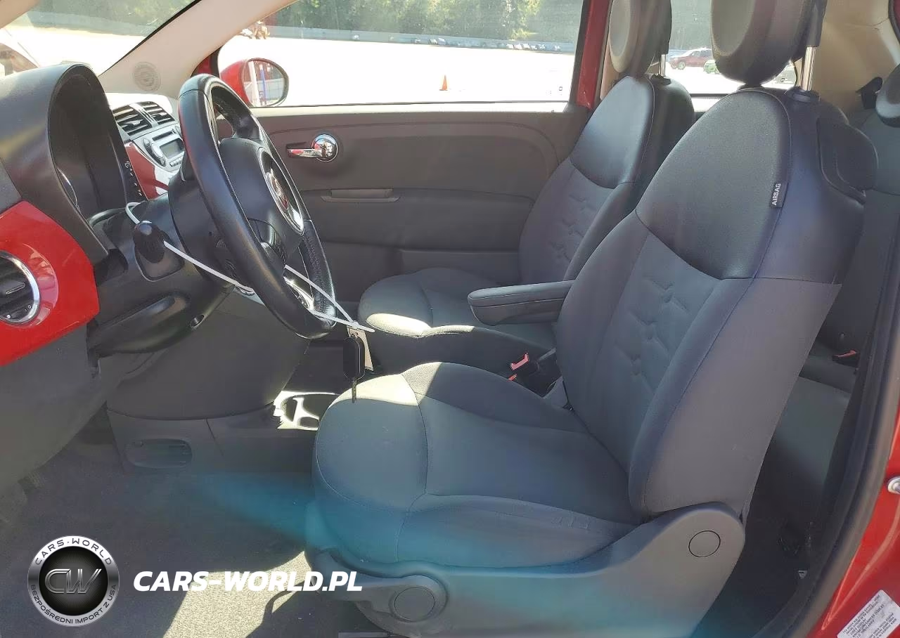 2013 Fiat 500 Pop VIN:3C3CFFAR0DT754413 - 7