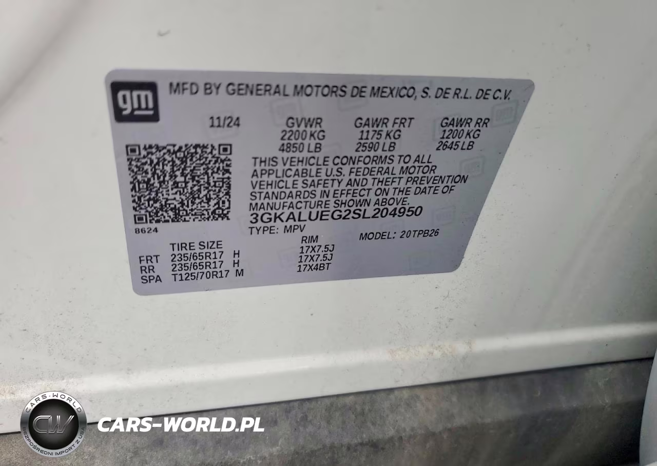 2025 GMC Terrain Elevation VIN:3GKALUEG2SL204950 - 14