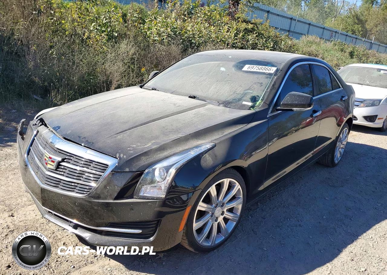 2017 Cadillac Ats Luxury VIN:1G6AH5RX8H0187240 - 1