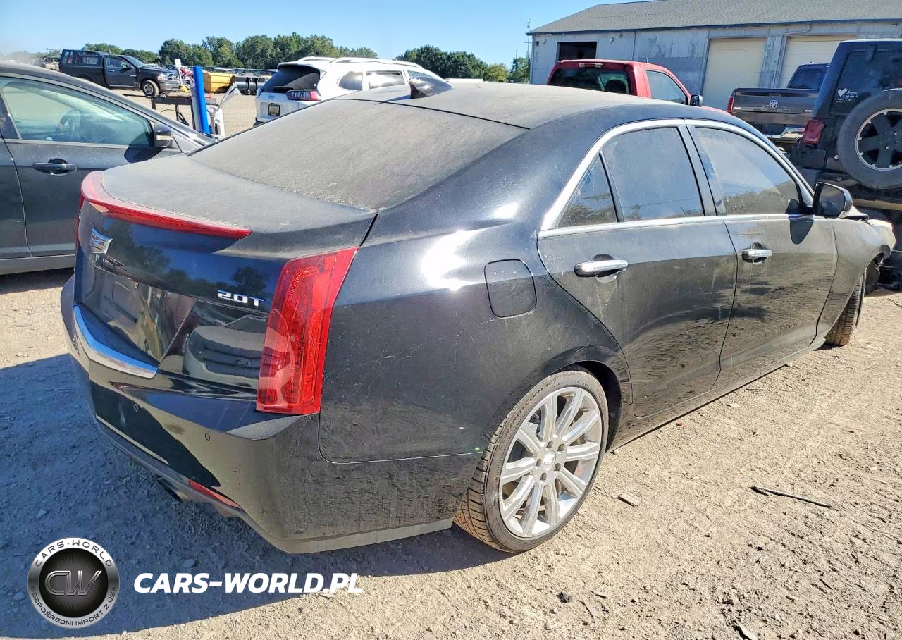 2017 Cadillac Ats Luxury VIN:1G6AH5RX8H0187240 - 3