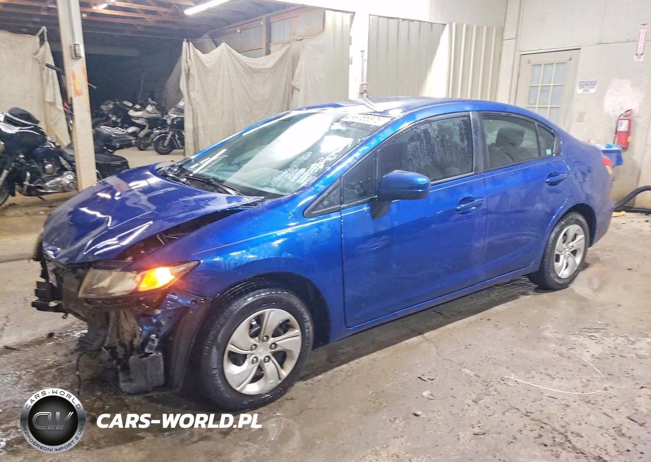 2015 Honda Civic Lx VIN:19XFB2F58FE003344 - 1