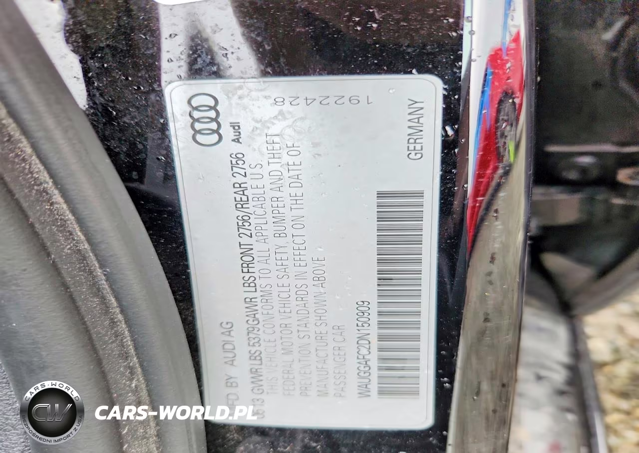 2013 Audi A6 Premium Plus VIN:WAUGGAFC2DN150909 - 12