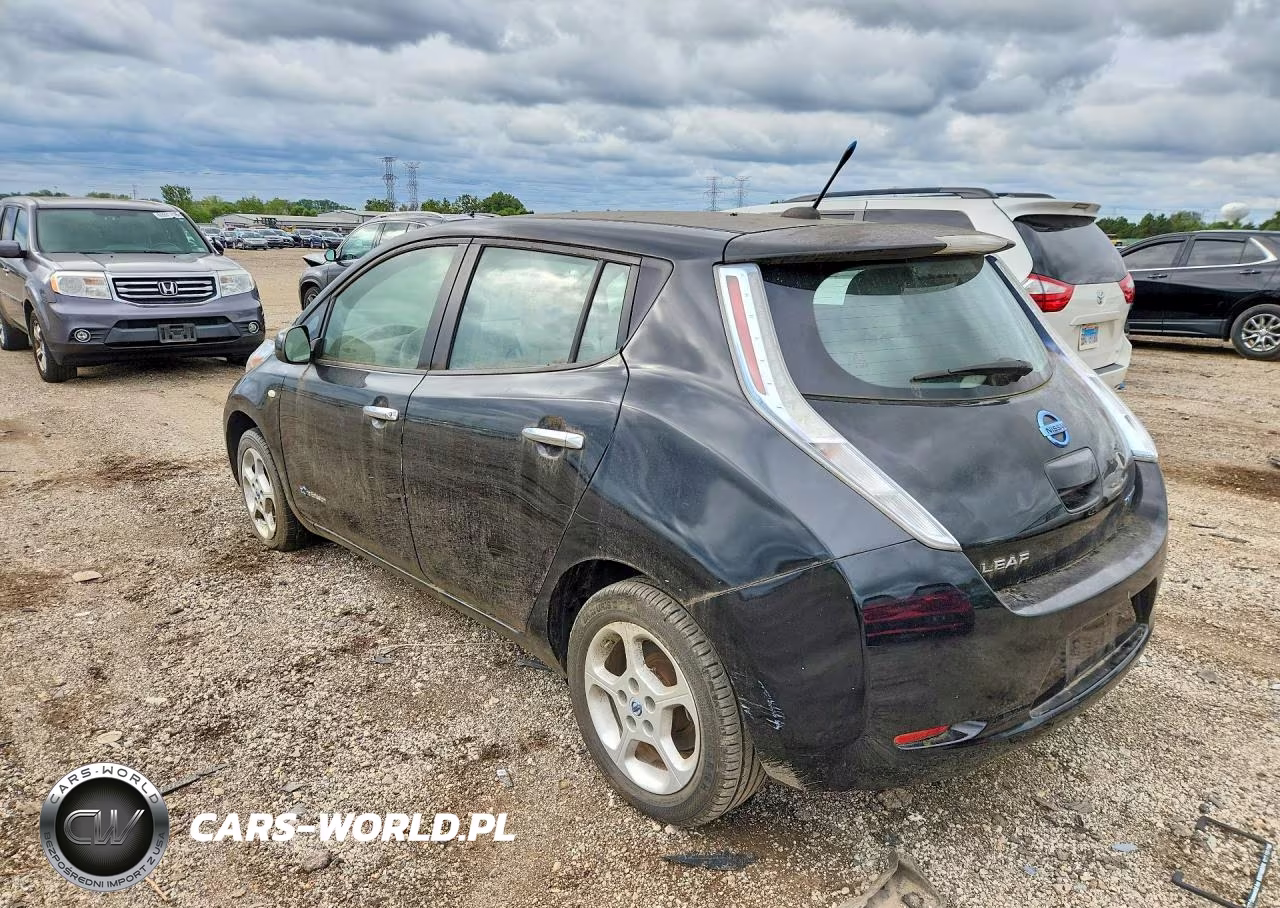 2012 Nissan Leaf Sv VIN:JN1AZ0CP7CT021243 - 2