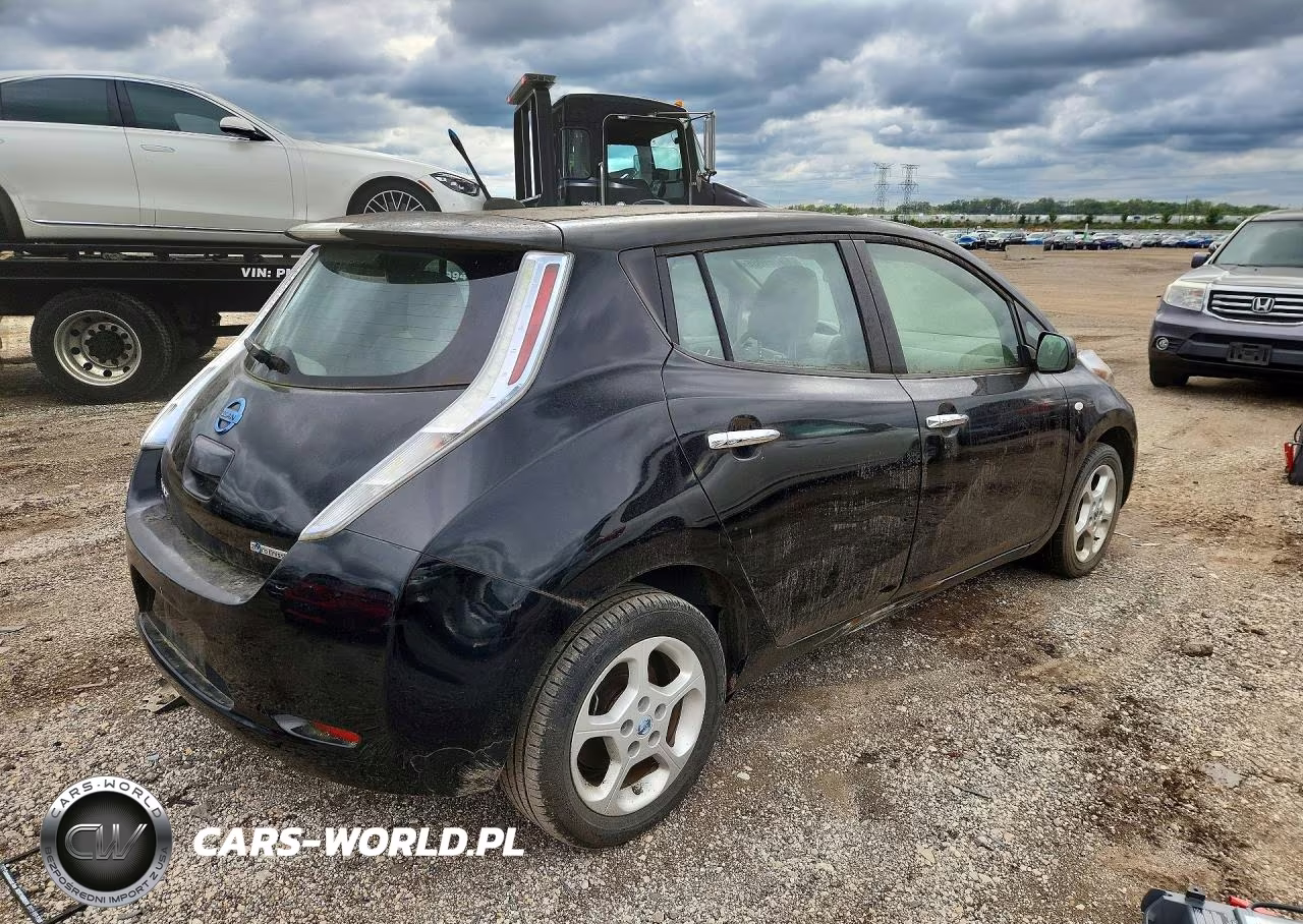 2012 Nissan Leaf Sv VIN:JN1AZ0CP7CT021243 - 3