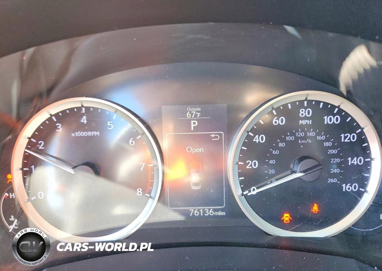 2014 Lexus Is 250 VIN:JTHBF1D21E5037818 - 9