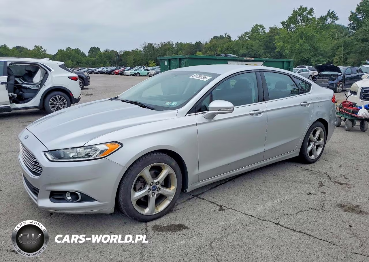 2014 Ford Fusion Se VIN:3FA6P0HD9ER127128 - 1