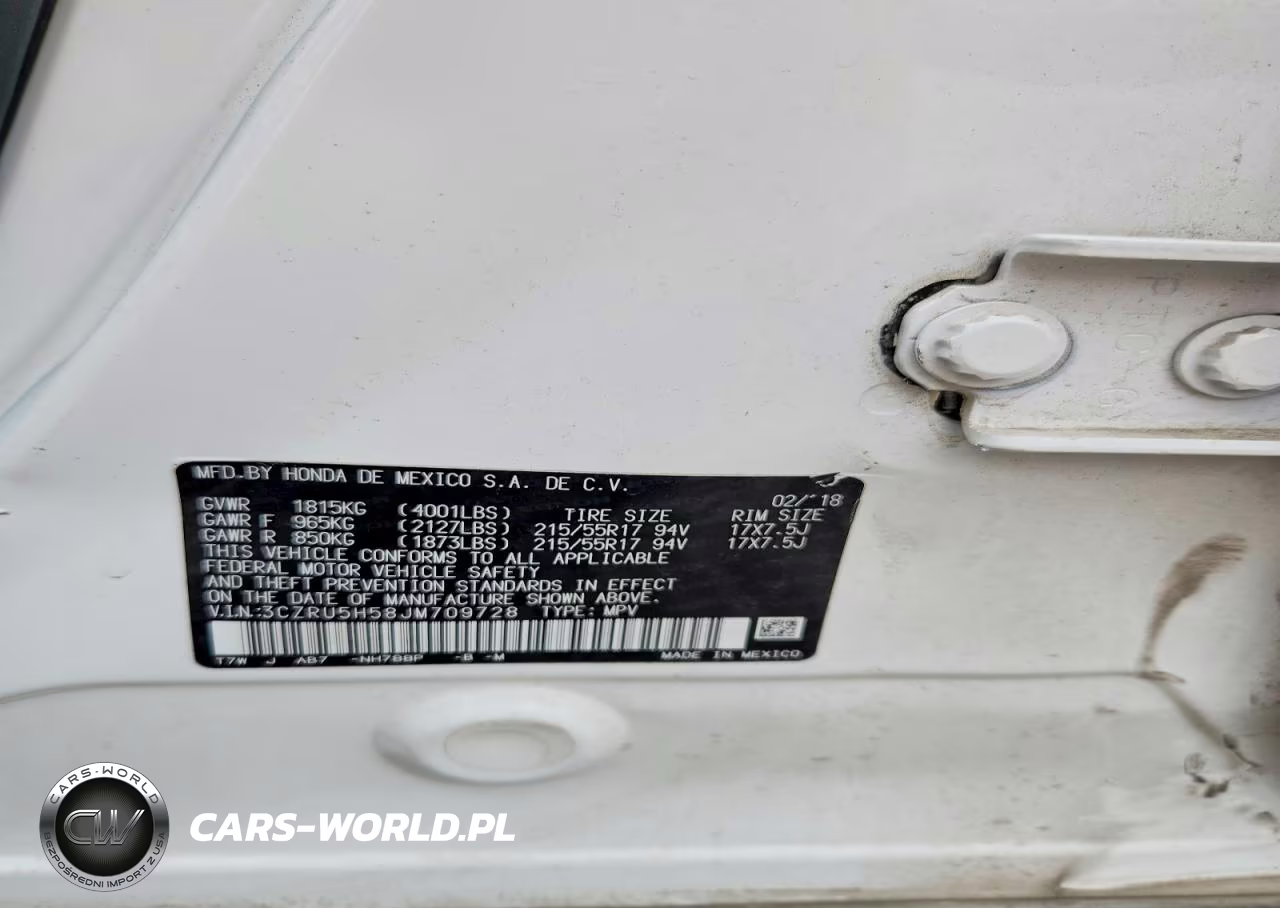 2018 Honda Hr-V Ex VIN:3CZRU5H58JM709728 - 14