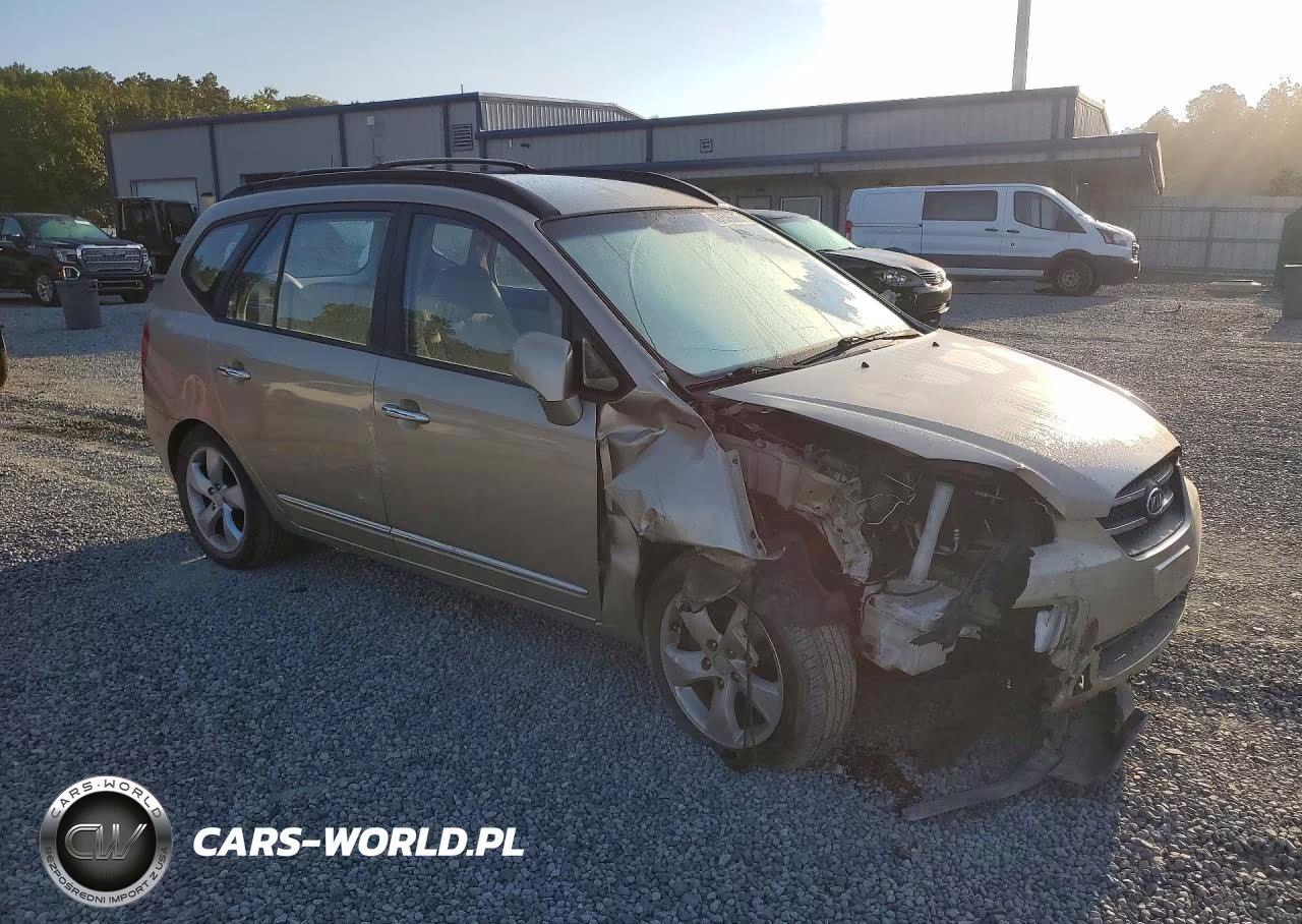 2008 Kia Rondo Lx VIN:KNAFG526X87129299 - 4
