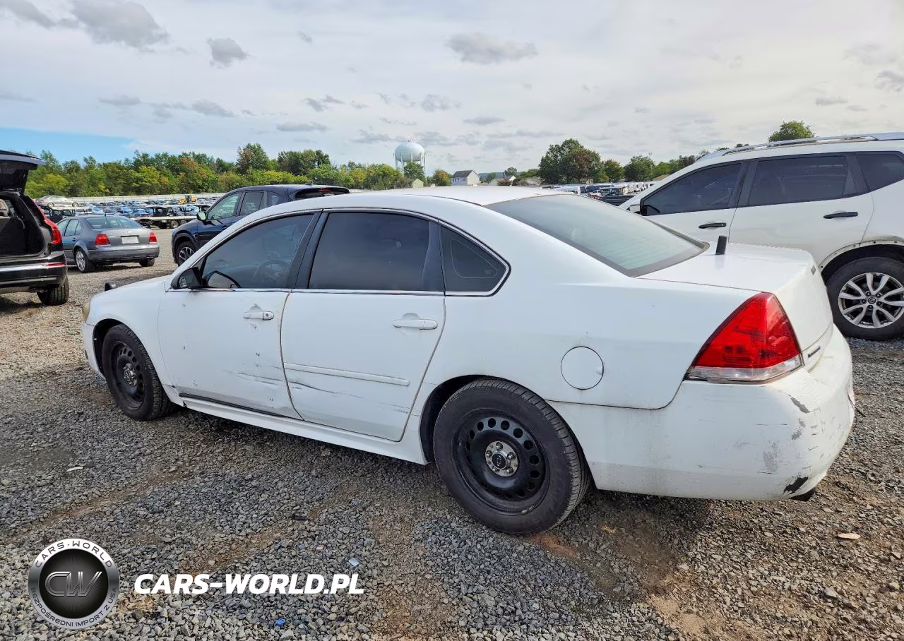 2014 Chevrolet Impala Limited Police VIN:2G1WD5E32E1187101 - 2