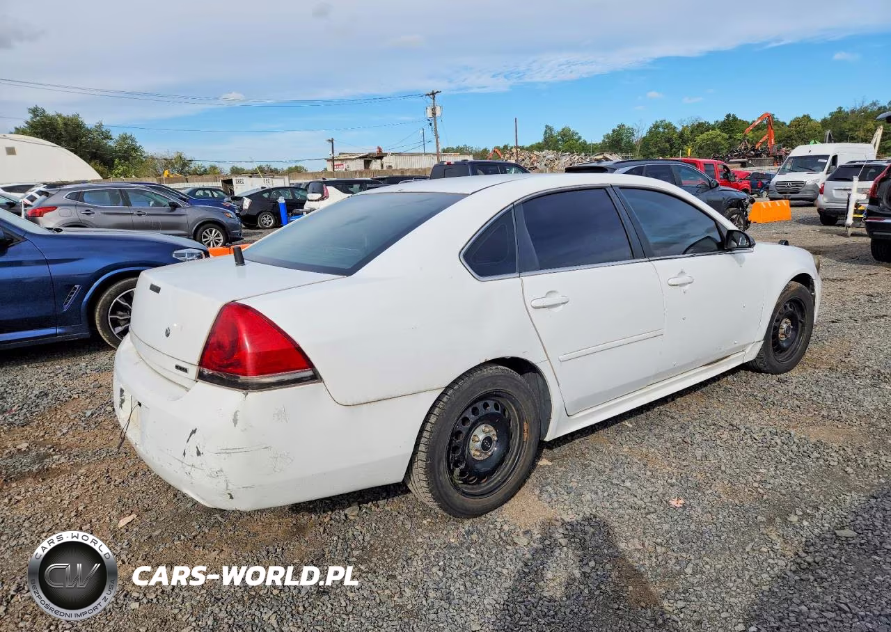 2014 Chevrolet Impala Limited Police VIN:2G1WD5E32E1187101 - 3