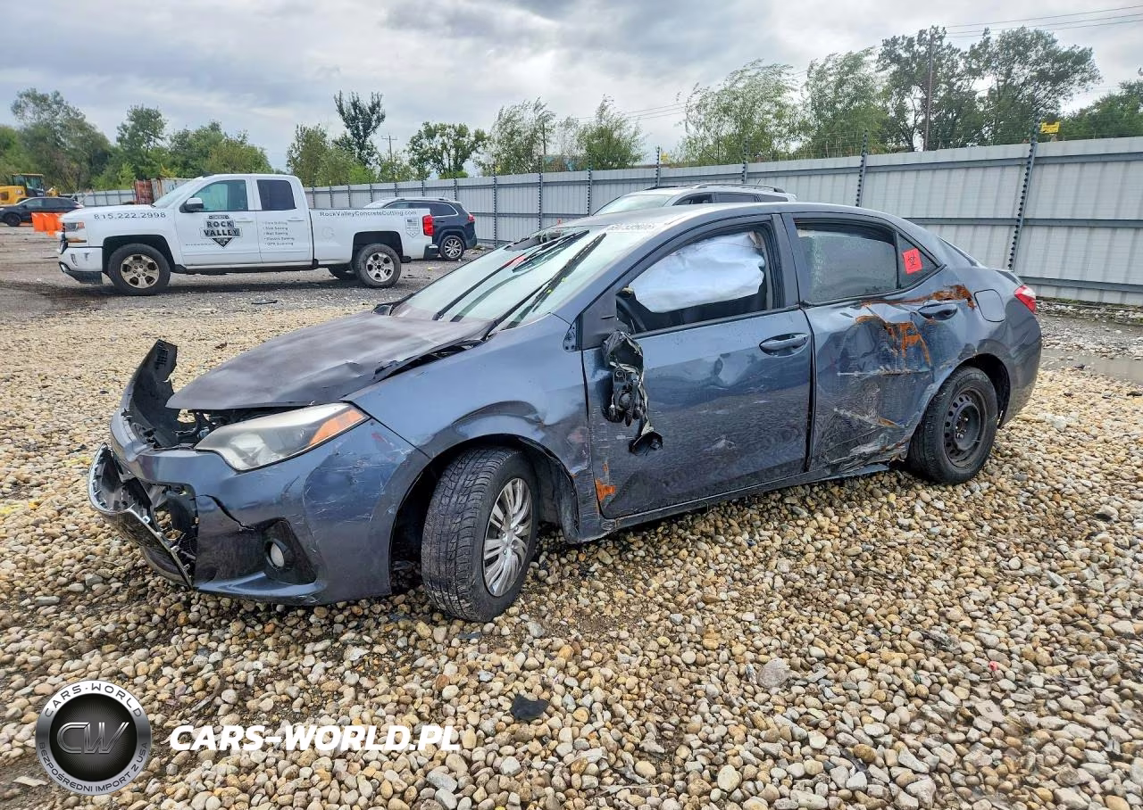 2016 Toyota Corolla S Plus VIN:2T1BURHE2GC485744 - 1