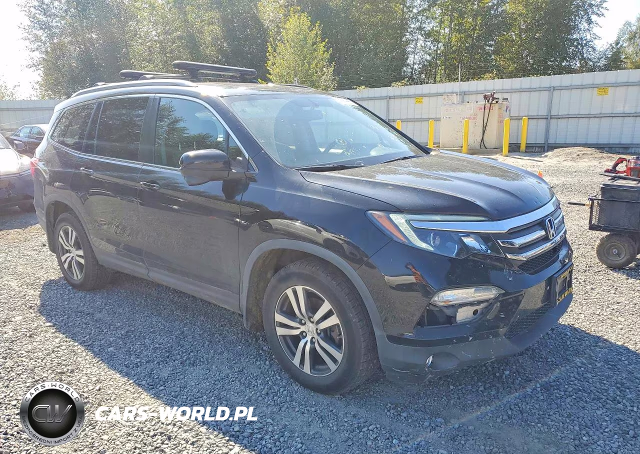 2017 Honda Pilot Exln VIN:5FNYF6H78HB024484 - 4