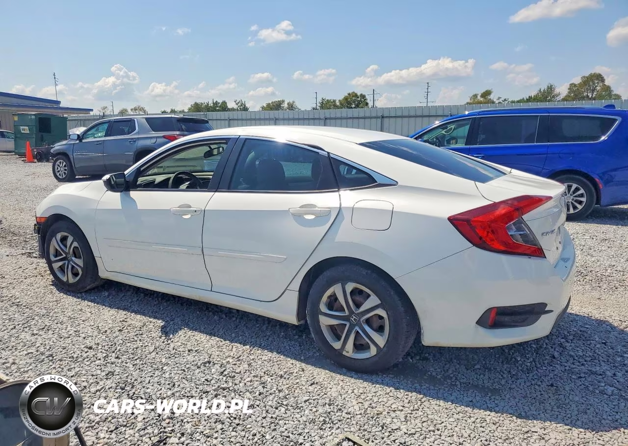 2016 Honda Civic Lx VIN:19XFC2F59GE022466 - 2