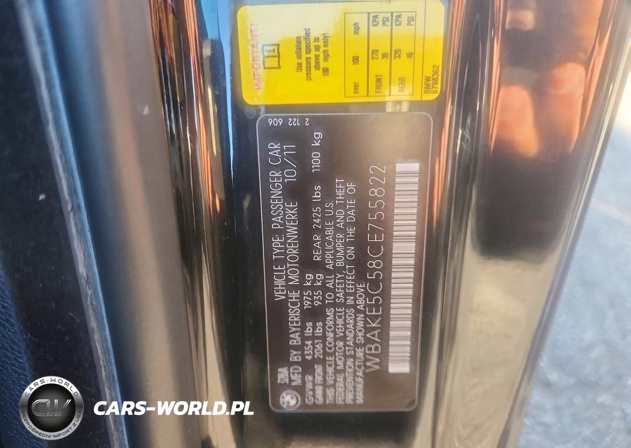 2012 BMW 328 I Sulev VIN:WBAKE5C58CE755822 - 13
