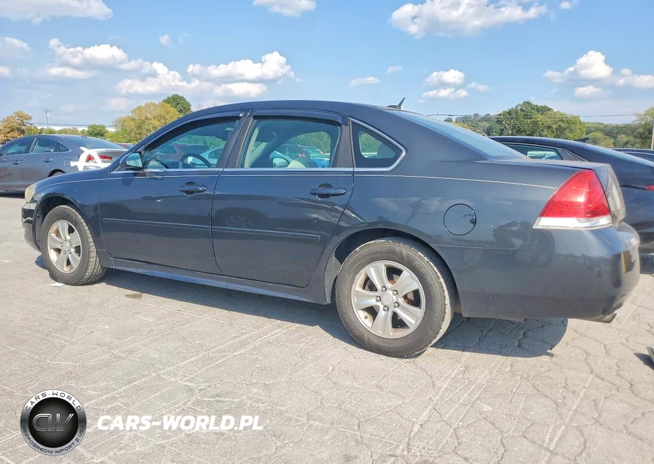 2013 Chevrolet Impala Ls VIN:2G1WF5E37D1260049 - 2