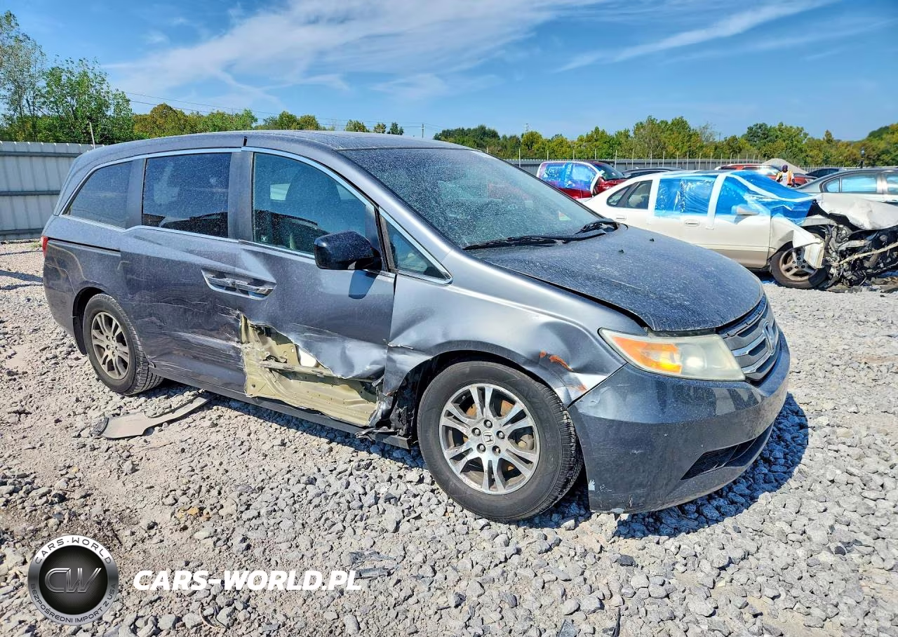 2012 Honda Odyssey Exl VIN:5FNRL5H69CB047439 - 4