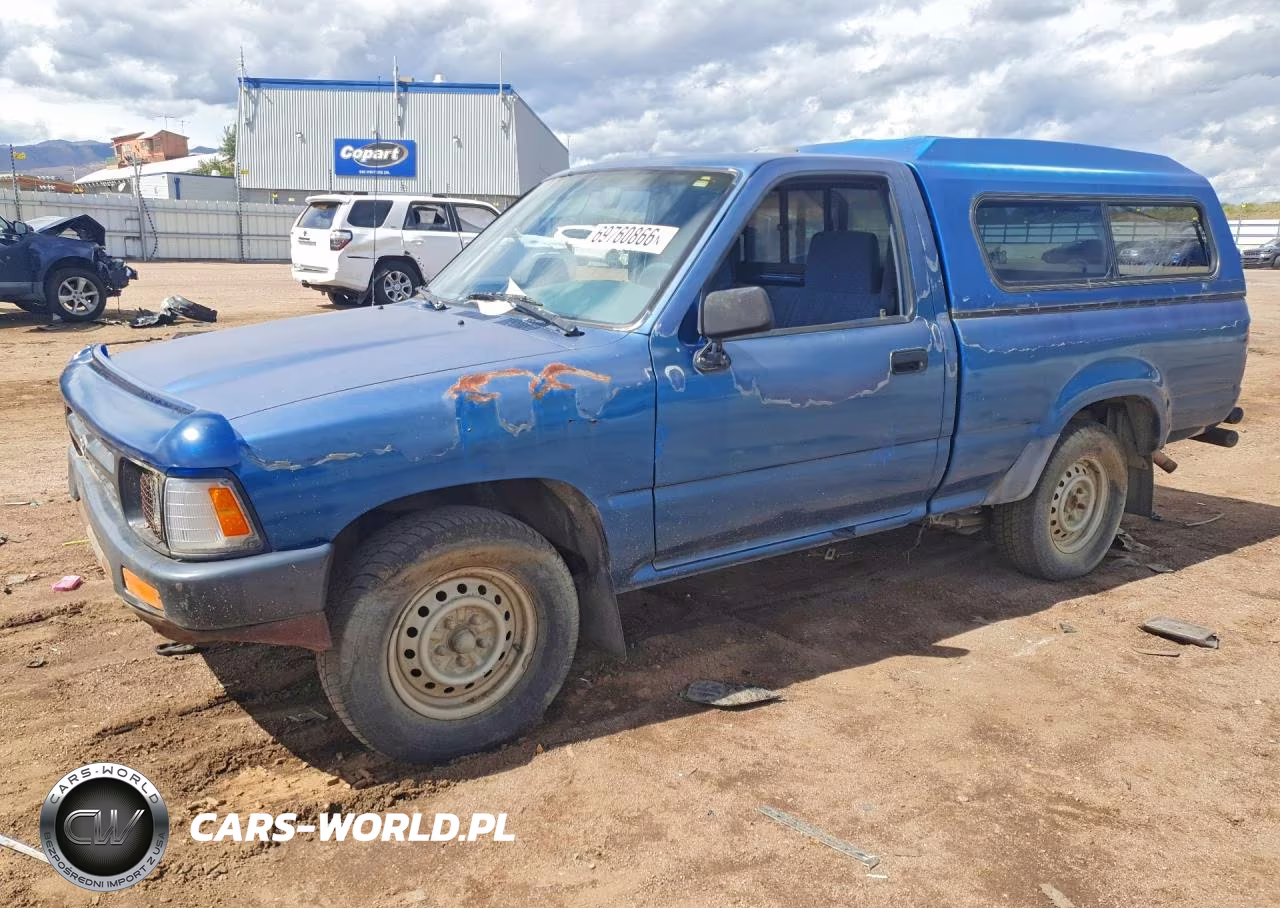 1994 Toyota Pickup 1-2 Ton Short Wheelbase Stb VIN:4TARN81A5RZ206112 - 1