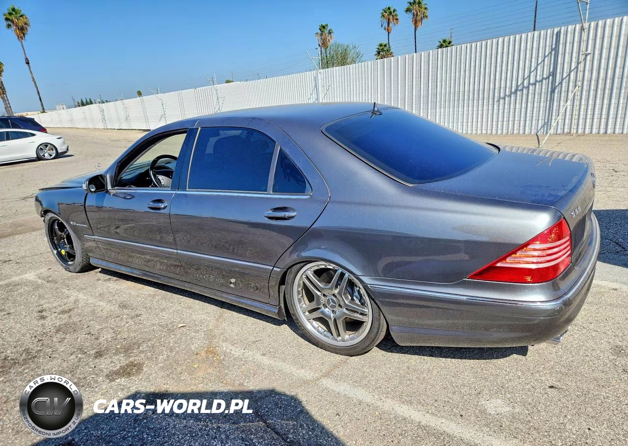 2005 Mercedes-Benz S 55 Amg VIN:WDBNG74J85A461864 - 2