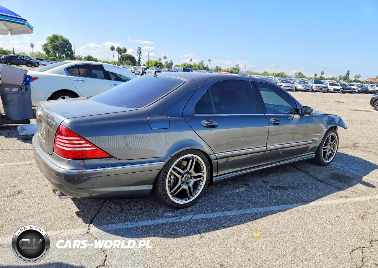 2005 Mercedes-Benz S 55 Amg VIN:WDBNG74J85A461864 - 3