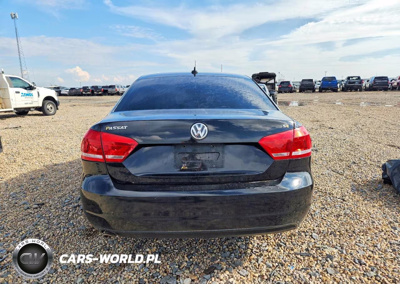 2012 Volkswagen Passat Se VIN:1VWBP7A31CC074078 - 6