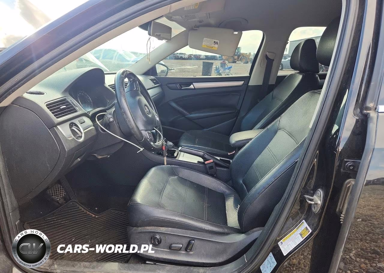 2012 Volkswagen Passat Se VIN:1VWBP7A31CC074078 - 7