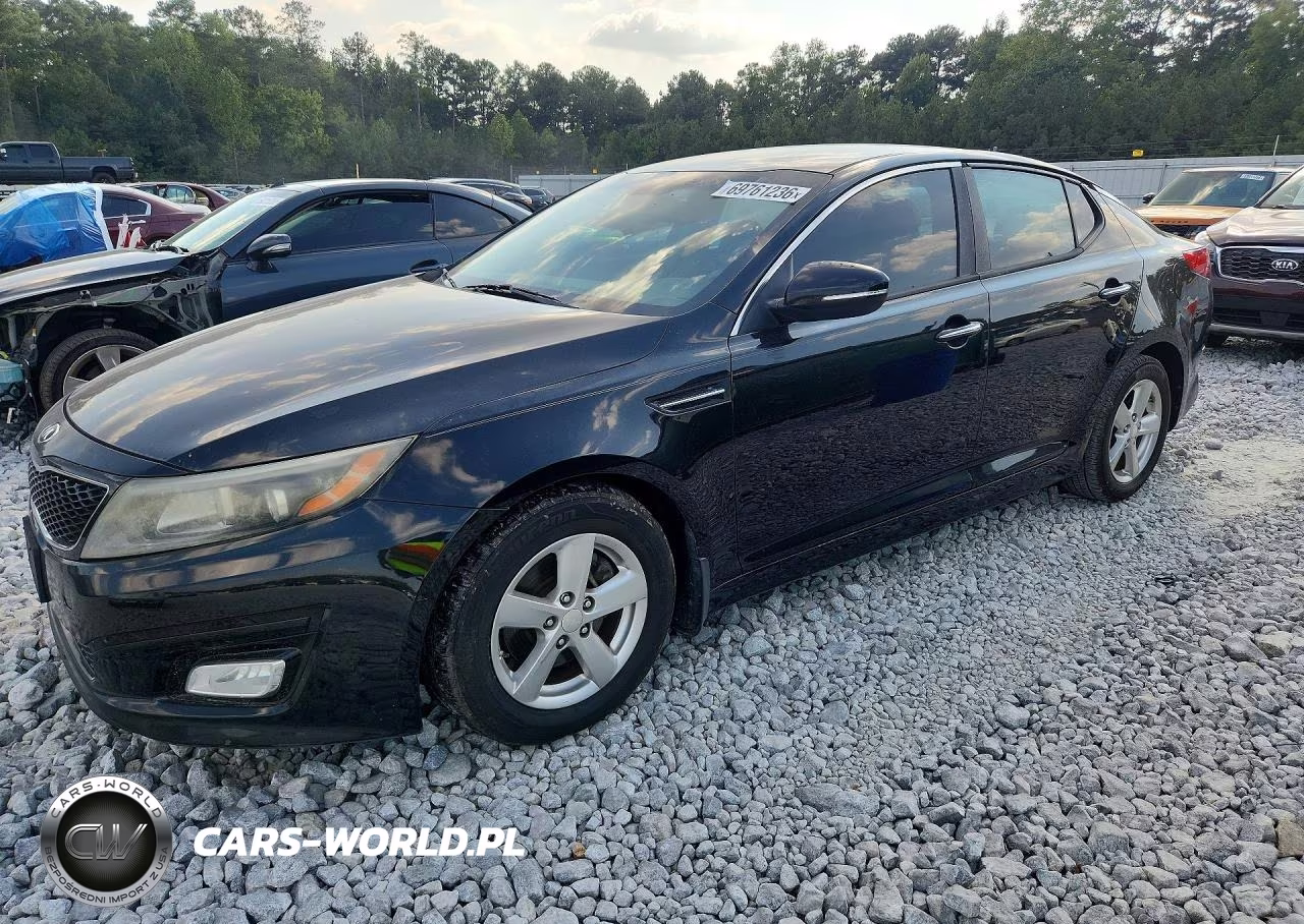 2015 Kia Optima Lx VIN:5XXGM4A74FG485143 - 1