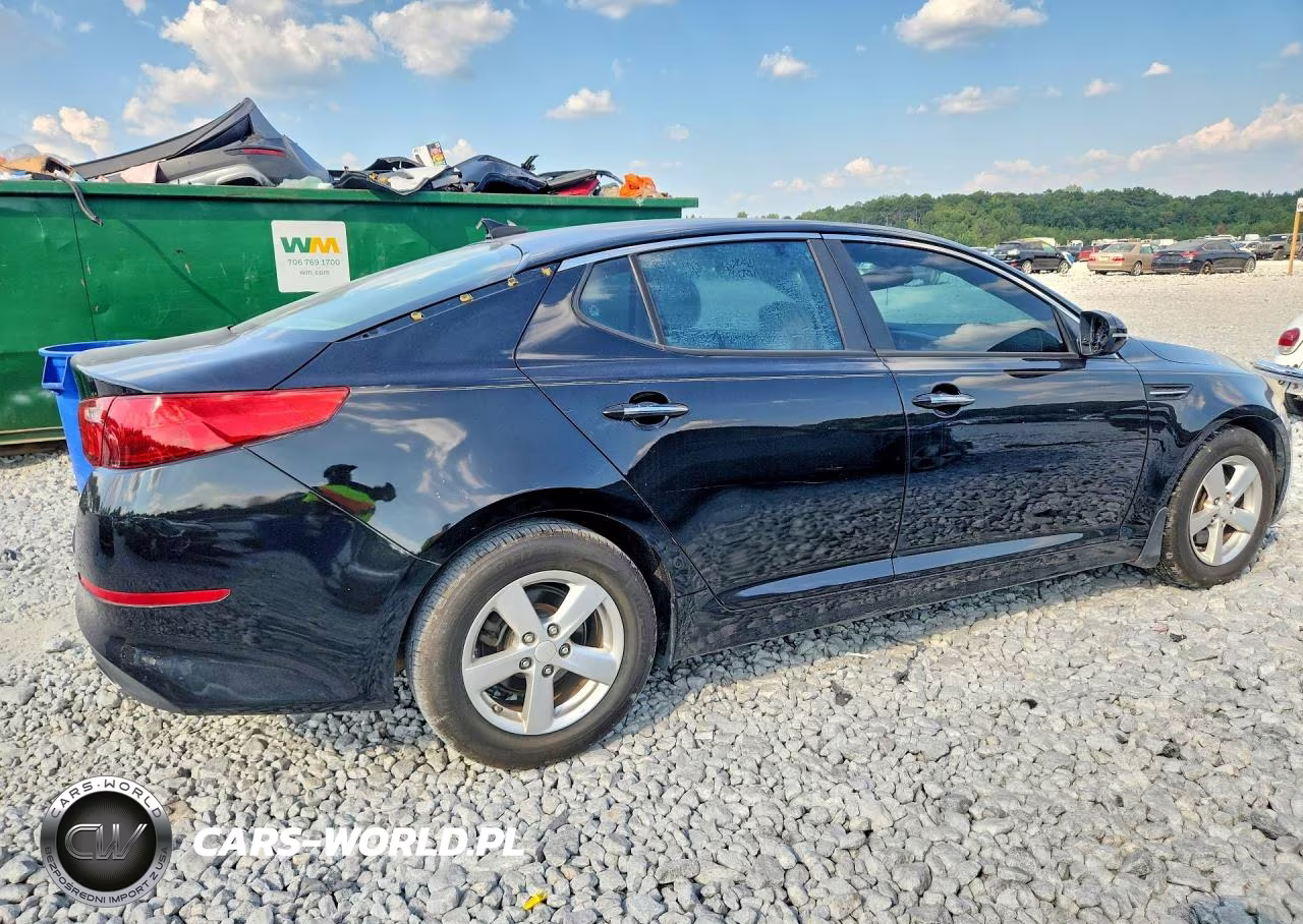 2015 Kia Optima Lx VIN:5XXGM4A74FG485143 - 3
