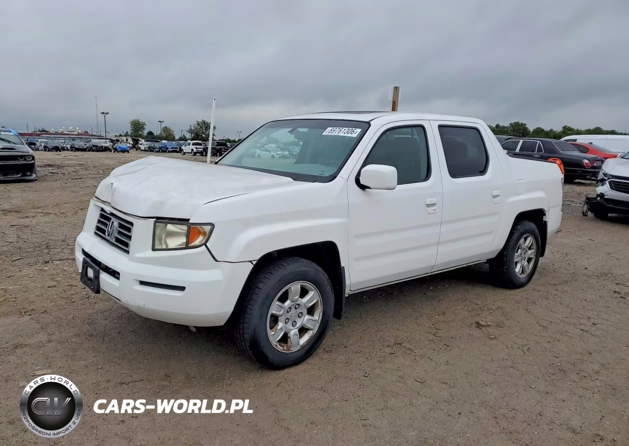 2006 Honda Ridgeline Rtl VIN:2HJYK16516H562401 - 1