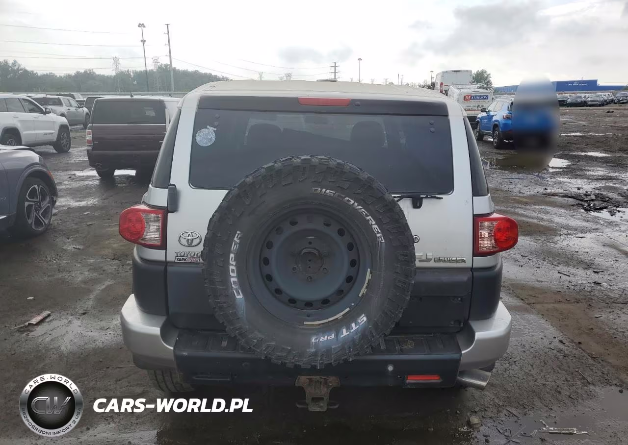 2007 Toyota Fj Cruiser Base VIN:JTEBU11FX70052201 - 6