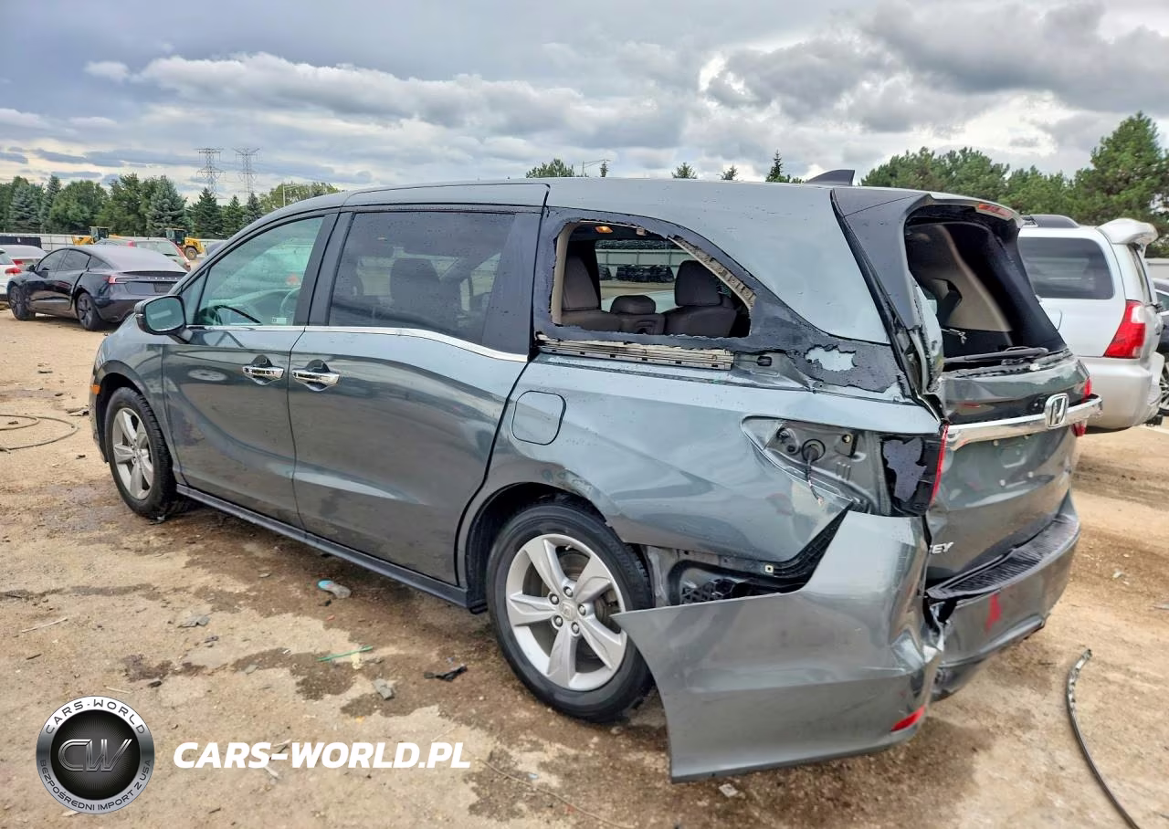 2019 Honda Odyssey Exl VIN:5FNRL6H78KB018852 - 2