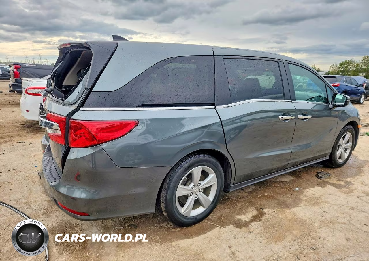 2019 Honda Odyssey Exl VIN:5FNRL6H78KB018852 - 3