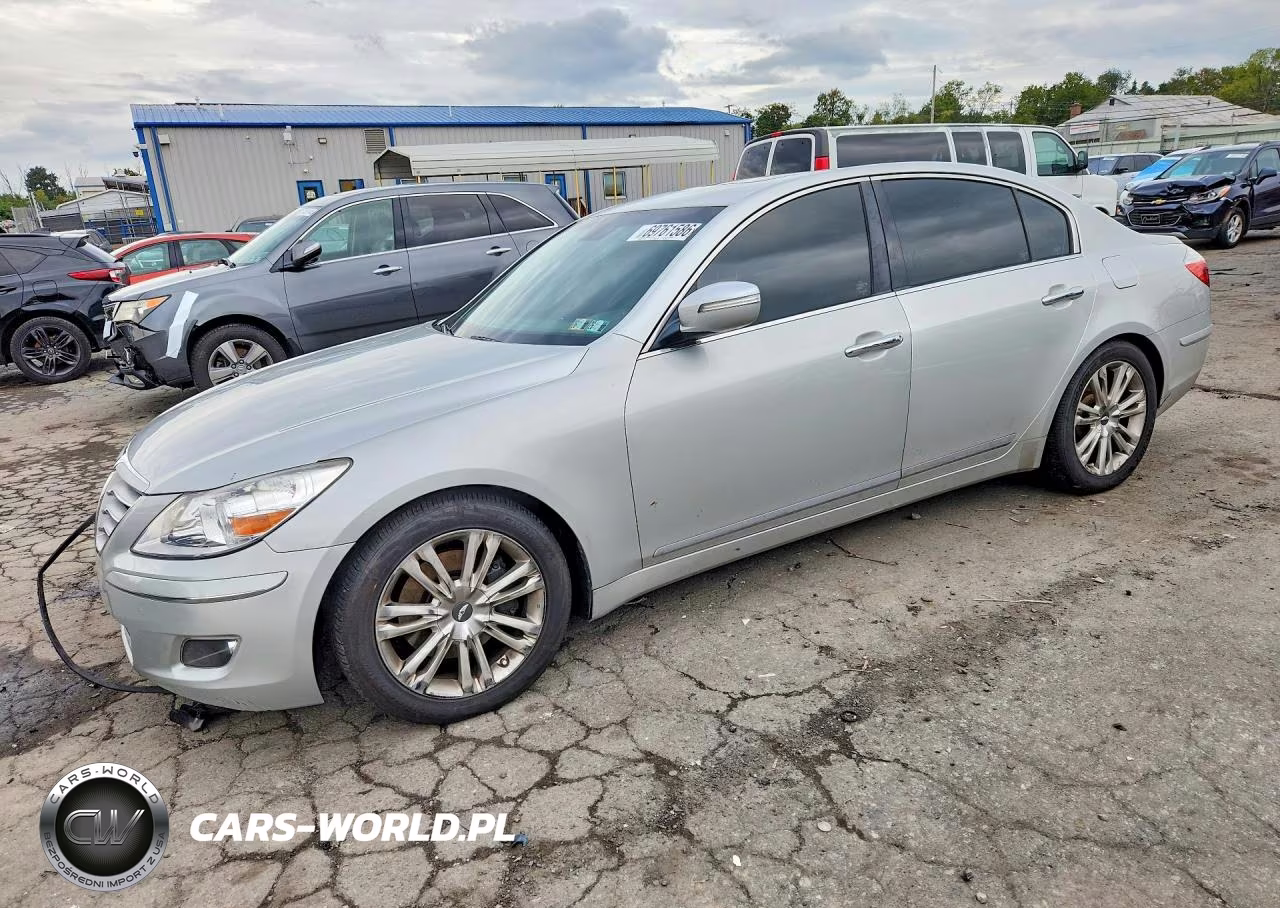 2009 Hyundai Genesis 4.6L VIN:KMHGC46F19U051873 - 1