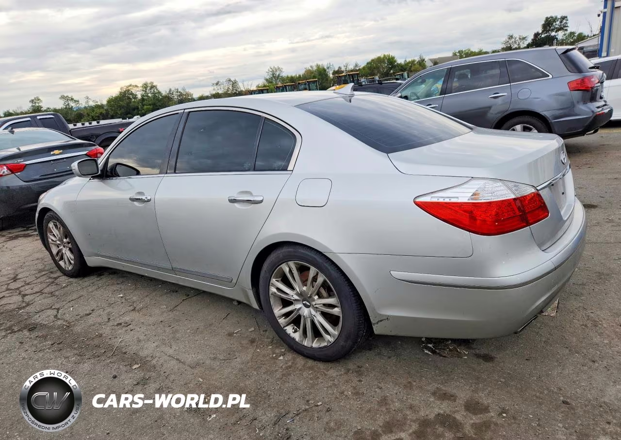 2009 Hyundai Genesis 4.6L VIN:KMHGC46F19U051873 - 2