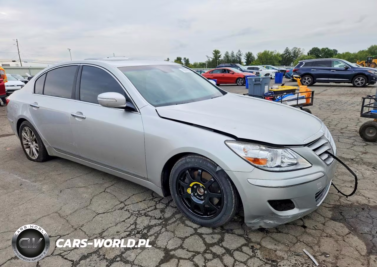 2009 Hyundai Genesis 4.6L VIN:KMHGC46F19U051873 - 4