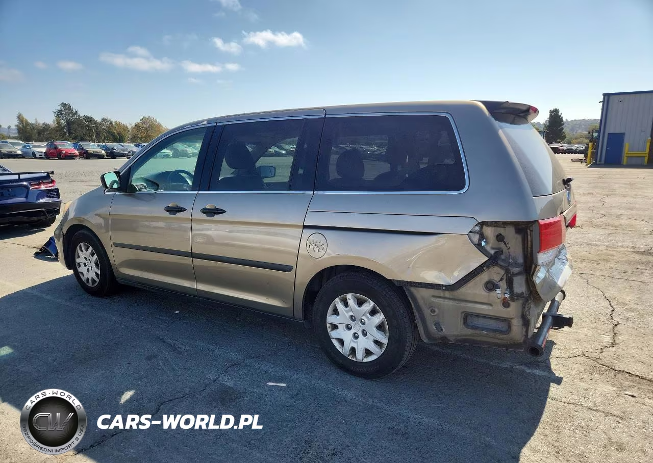 2009 Honda Odyssey Lx VIN:5FNRL38269B025909 - 2