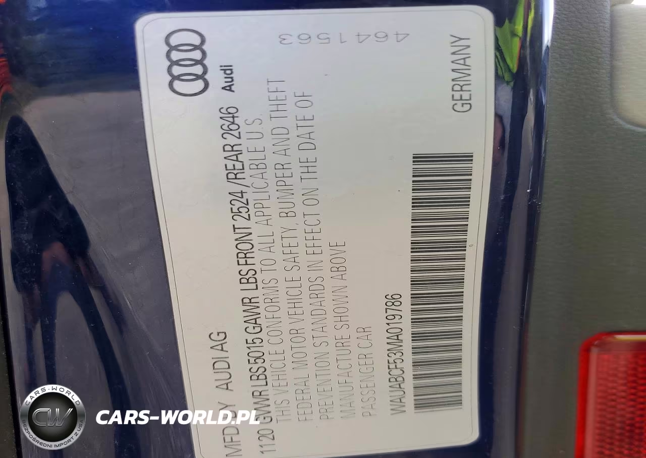2021 Audi A5 Premium 40 VIN:WAUABCF53MA019786 - 13