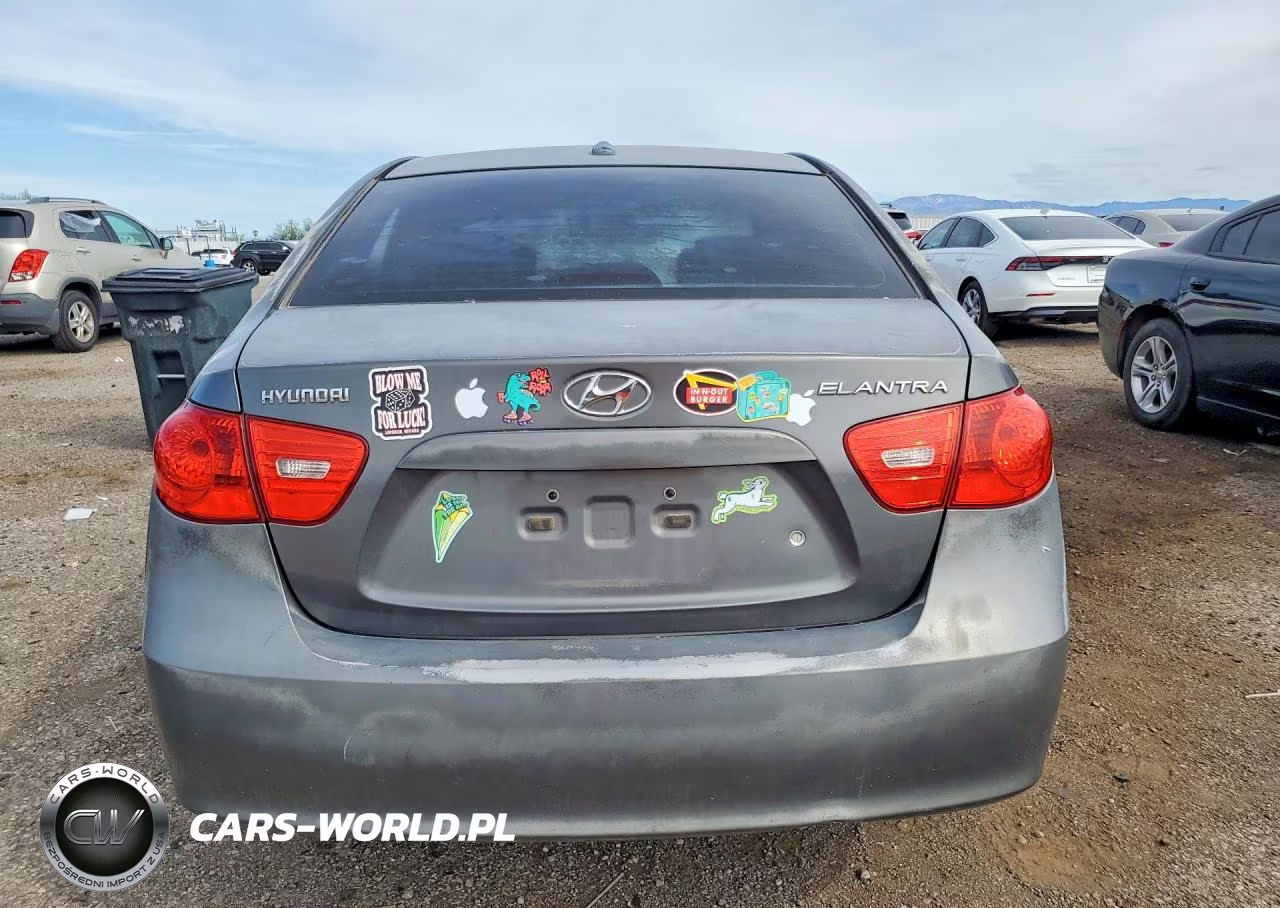 2009 Hyundai Elantra Gls VIN:KMHDU46D69U607836 - 6