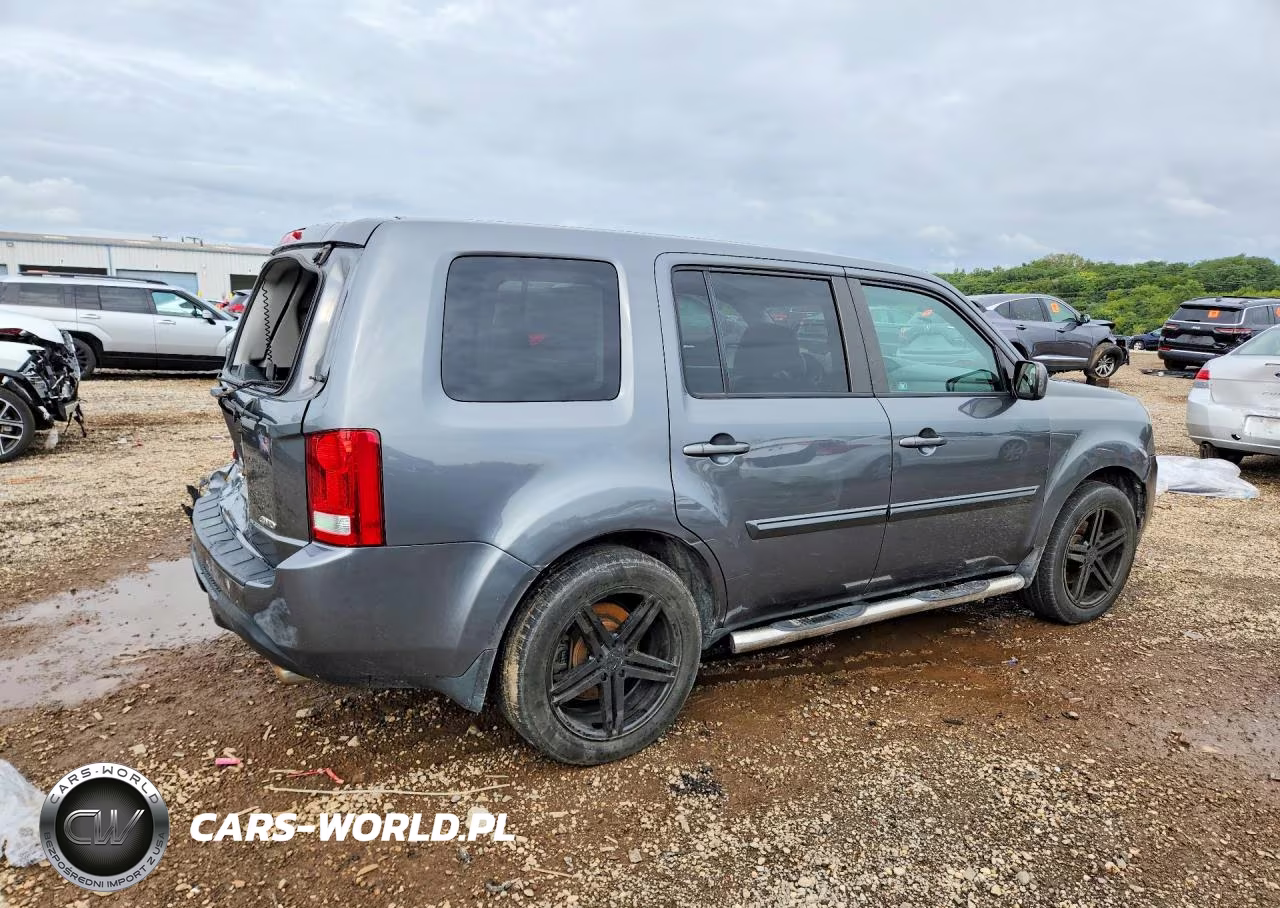 2012 Honda Pilot Exl VIN:5FNYF4H6XCB012289 - 3