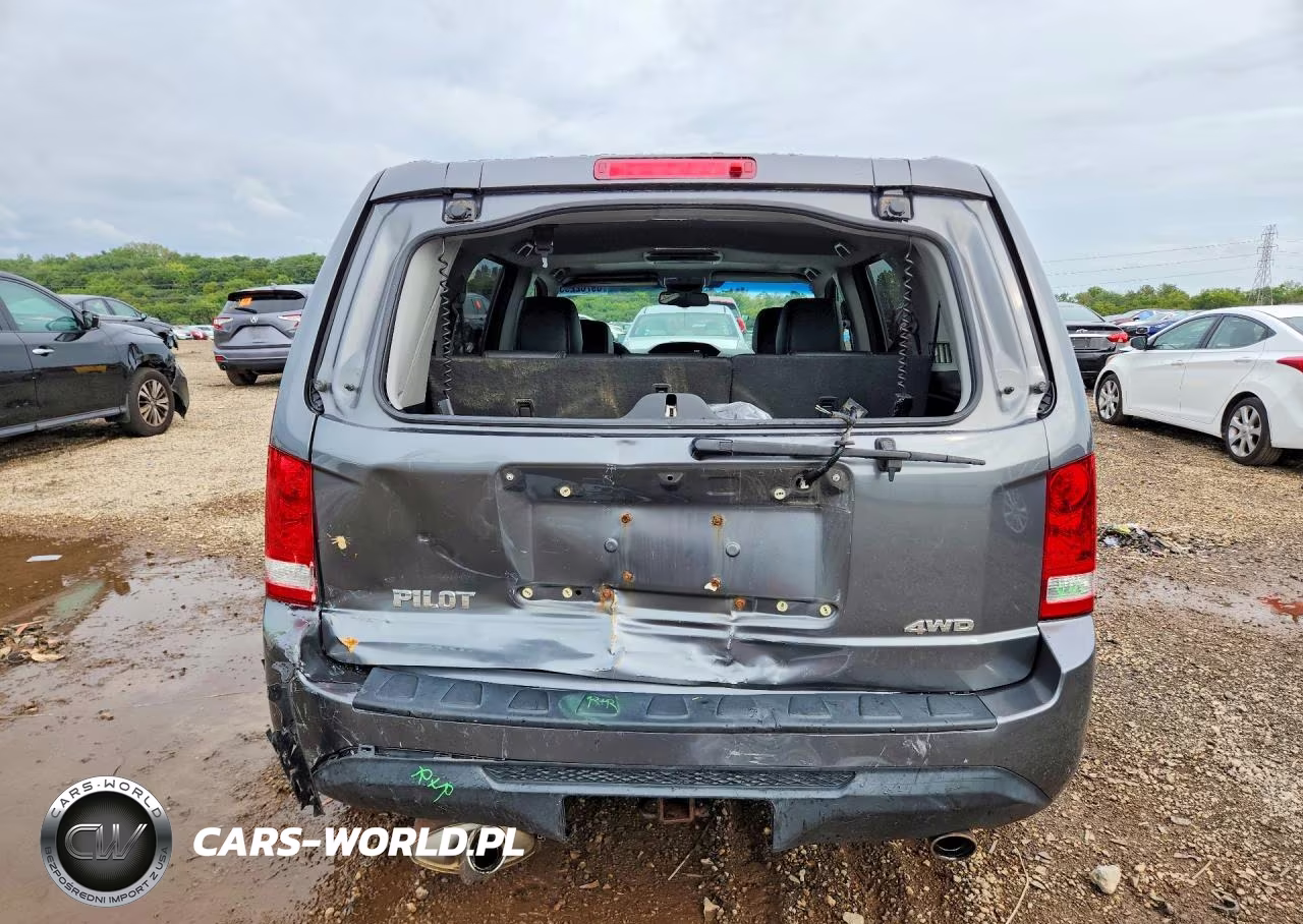 2012 Honda Pilot Exl VIN:5FNYF4H6XCB012289 - 6
