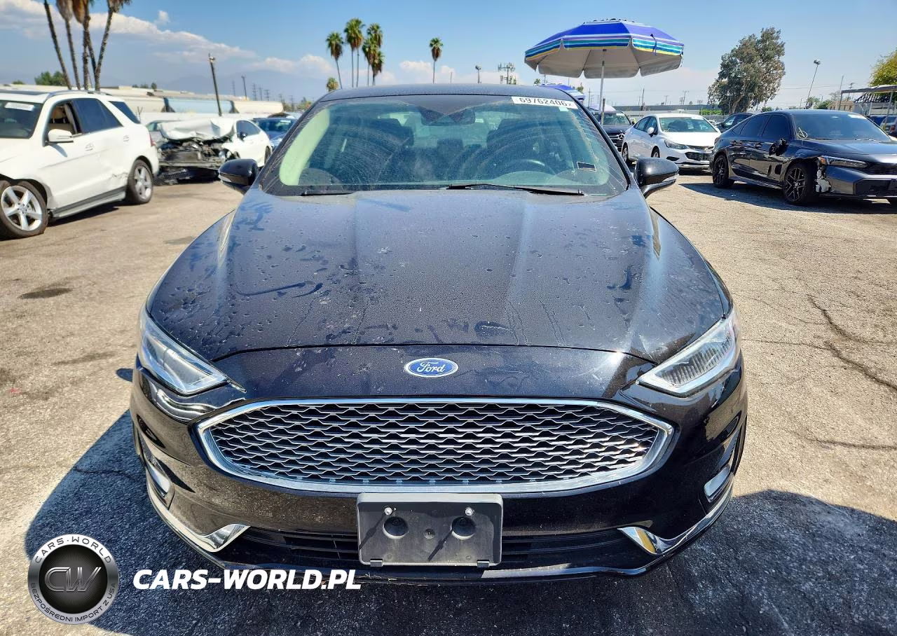 2019 Ford Fusion Titanium VIN:3FA6P0SU1KR174030 - 5