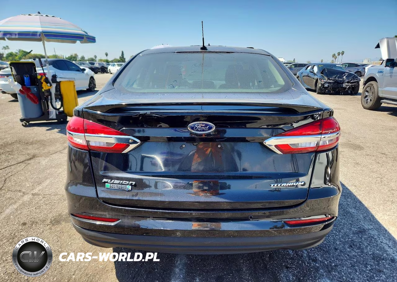 2019 Ford Fusion Titanium VIN:3FA6P0SU1KR174030 - 6