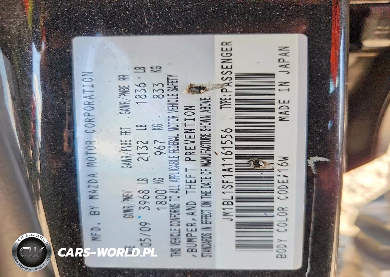 2010 Mazda 3 I VIN:JM1BL1SF1A1161556 - 12