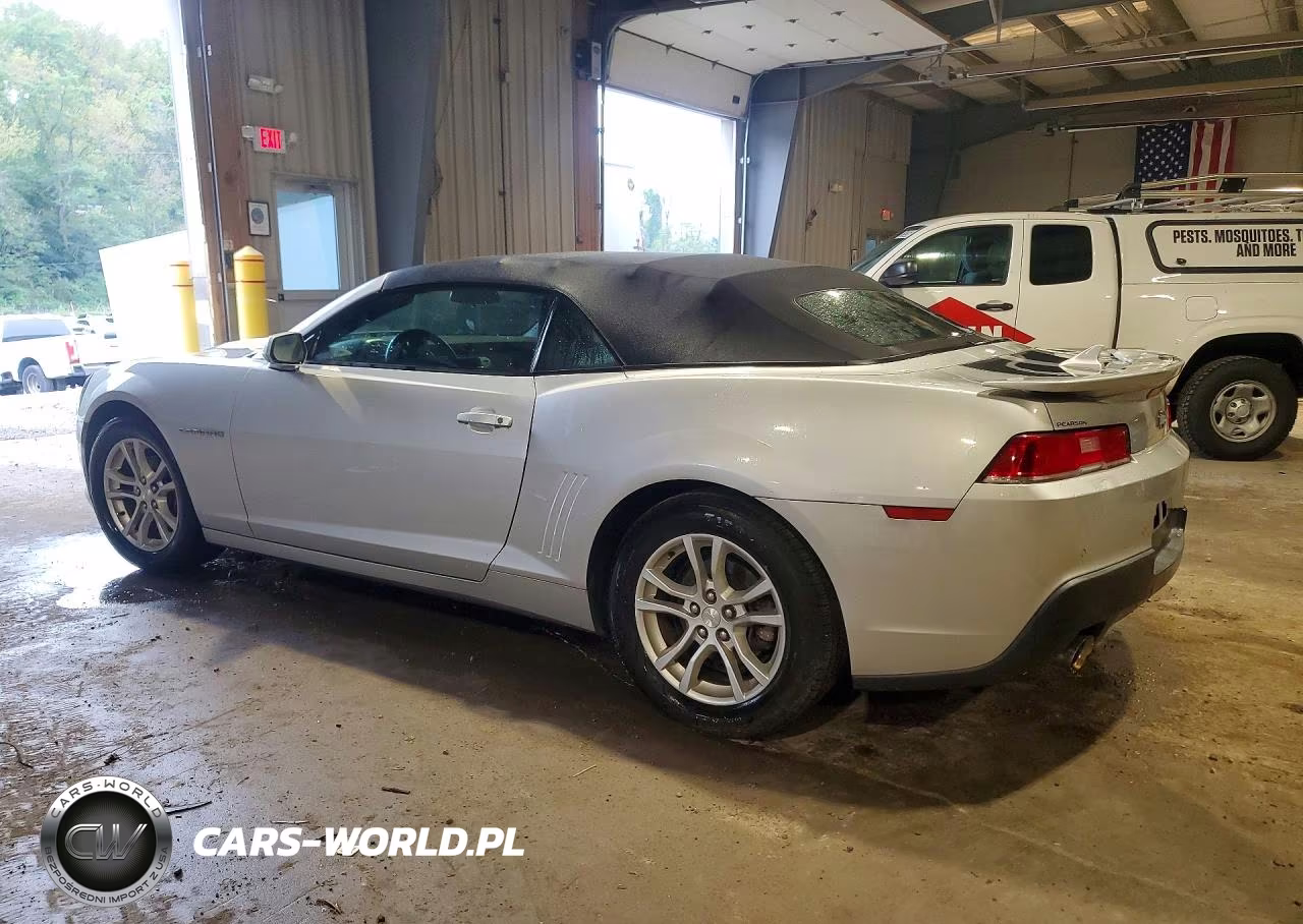 2014 Chevrolet Camaro Lt VIN:2G1FB3D37E9165690 - 2
