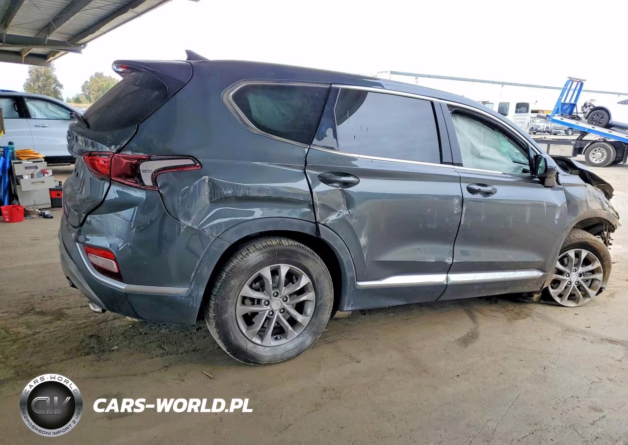 2019 Hyundai Santa Fe Sel 2.4L VIN:5NMS33AD7KH080189 - 3