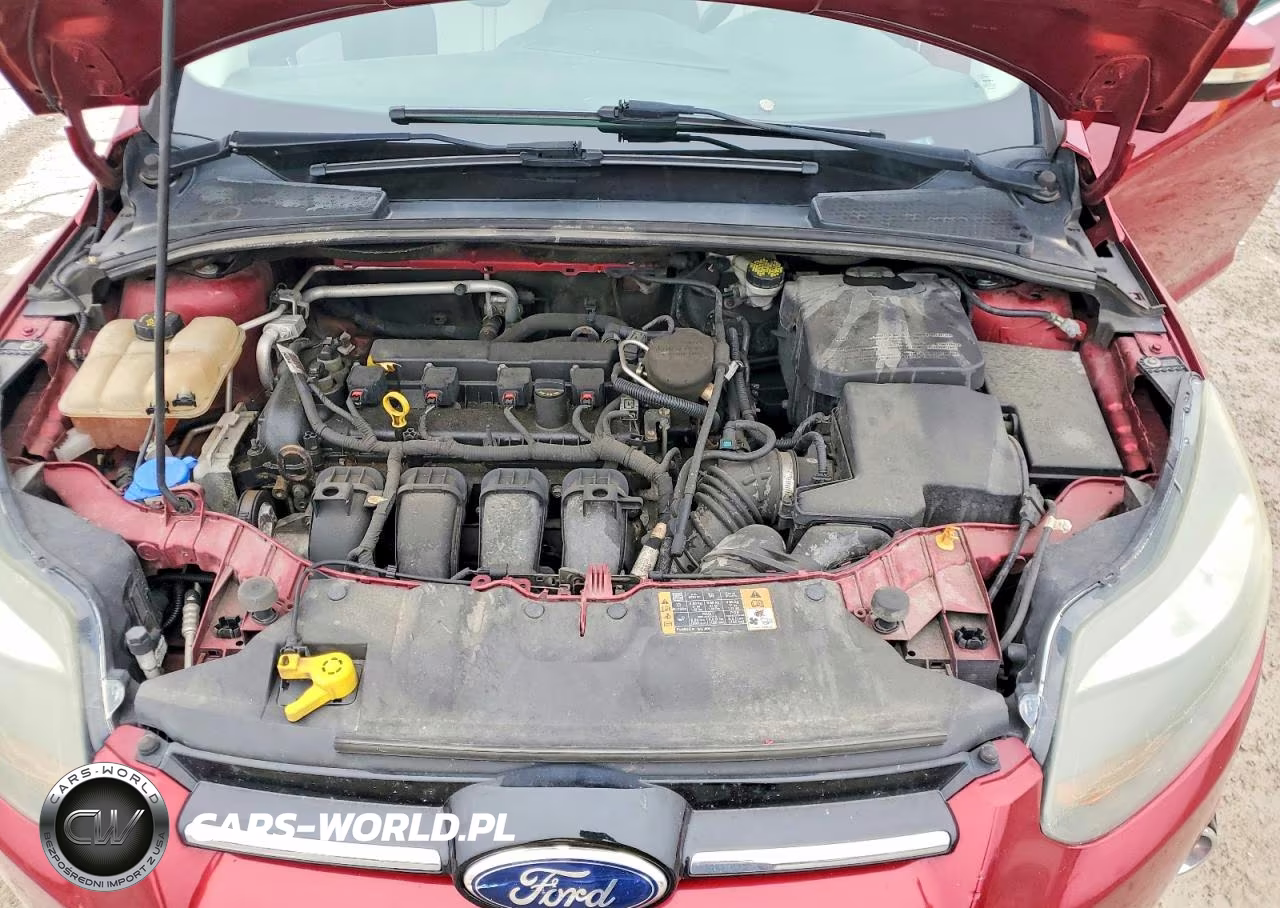 2014 Ford Focus Titanium VIN:1FADP3J28EL407297 - 11