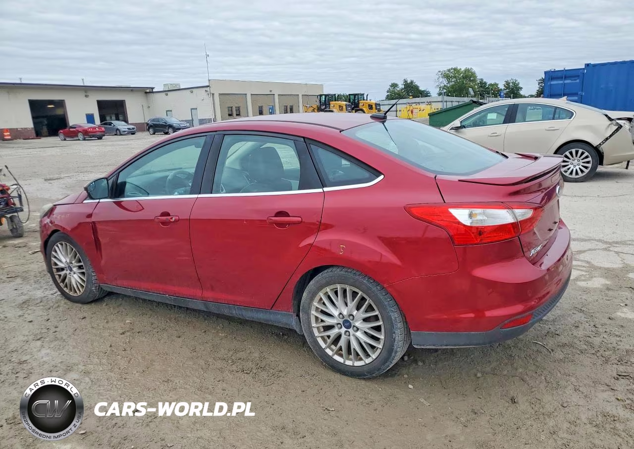 2014 Ford Focus Titanium VIN:1FADP3J28EL407297 - 2