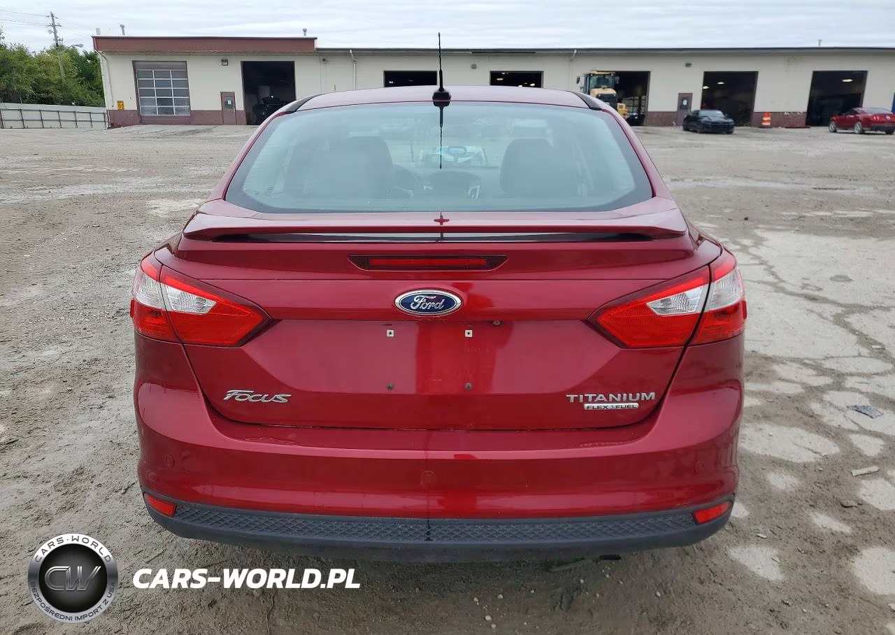 2014 Ford Focus Titanium VIN:1FADP3J28EL407297 - 6