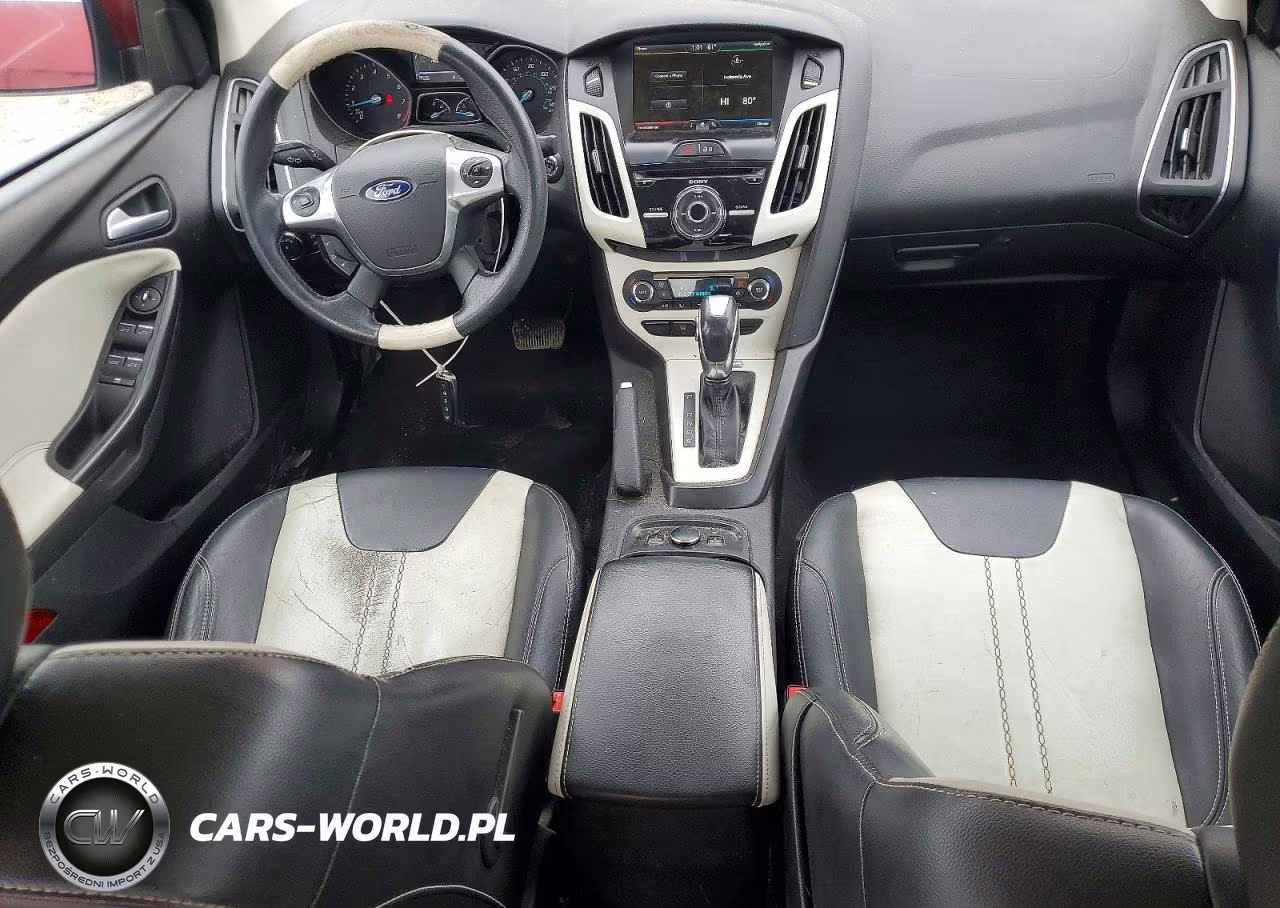 2014 Ford Focus Titanium VIN:1FADP3J28EL407297 - 8