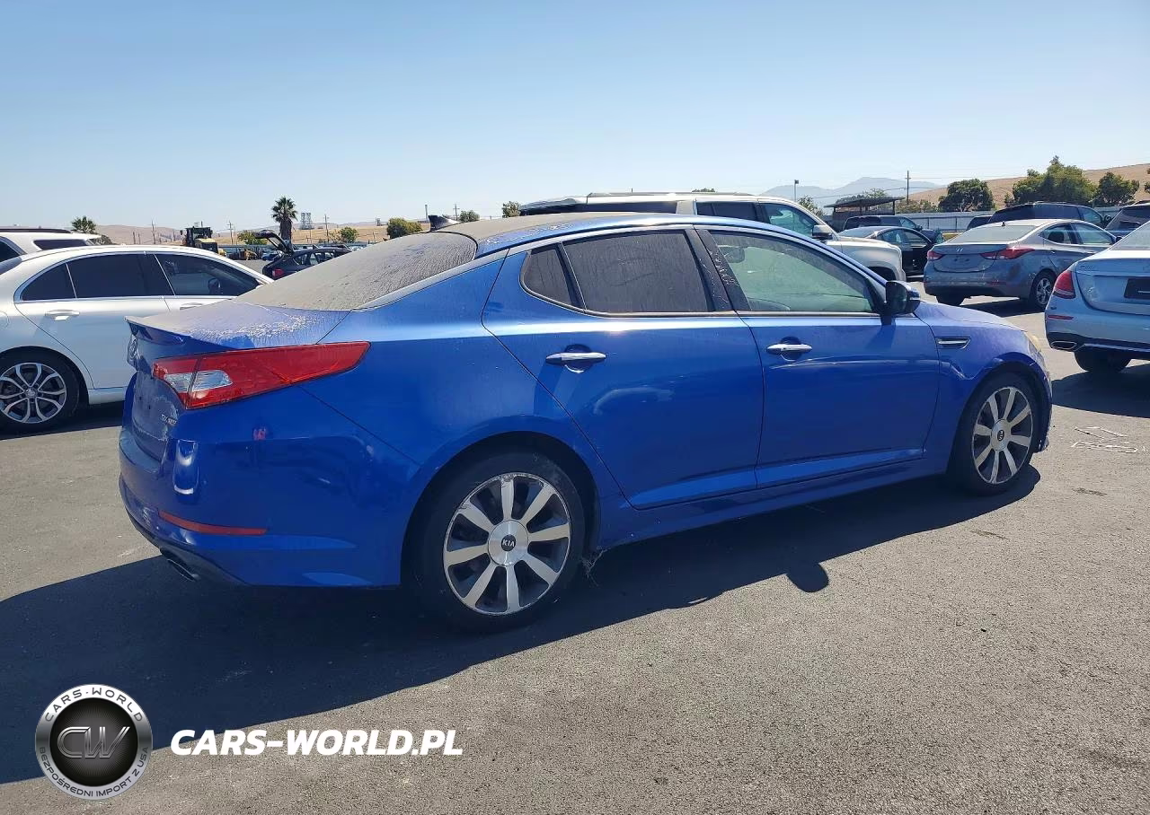 2011 Kia Optima Sx VIN:KNAGR4A60B5135125 - 3