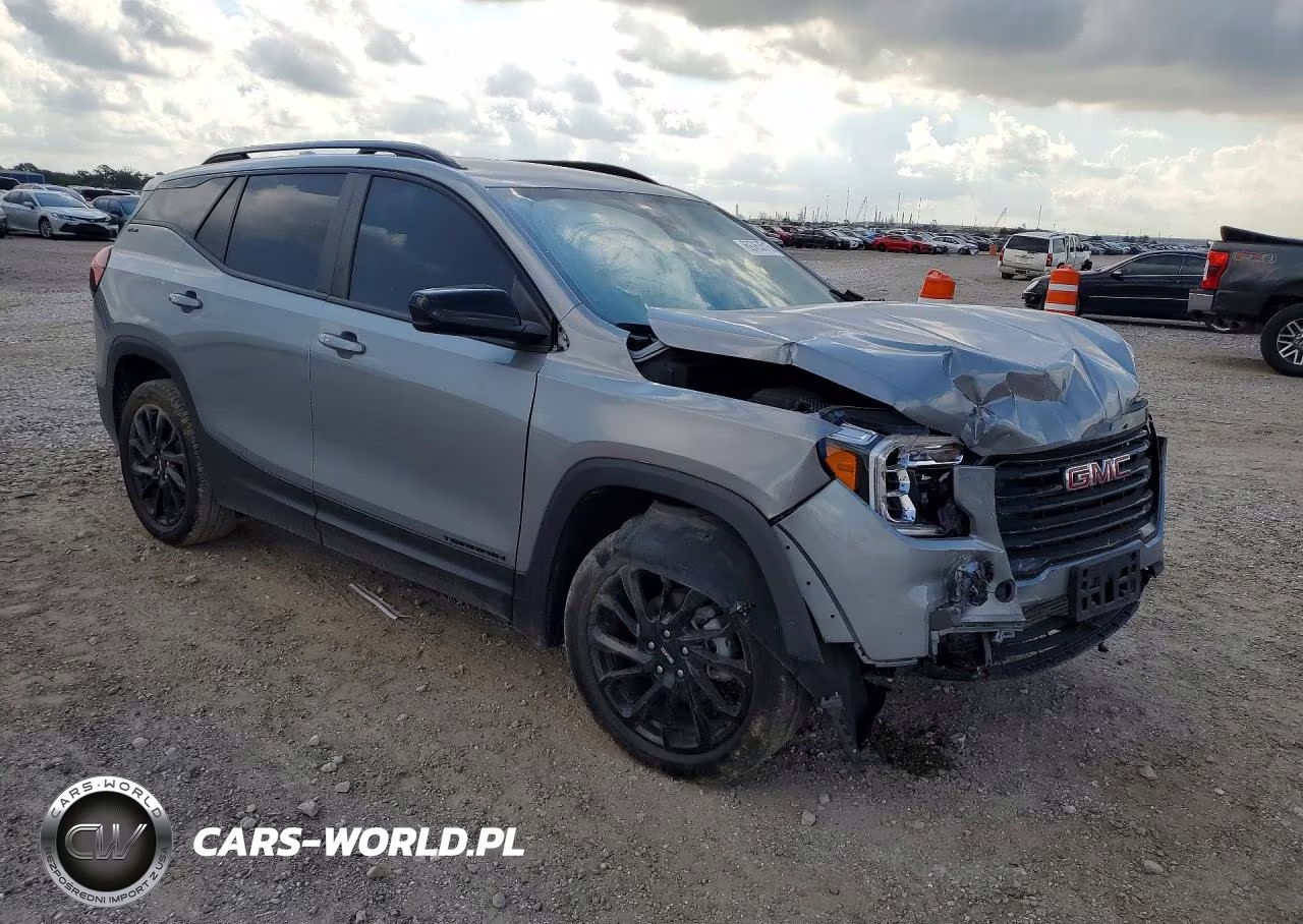 2024 GMC Terrain Sle VIN:3GKALMEGXRL252786 - 4